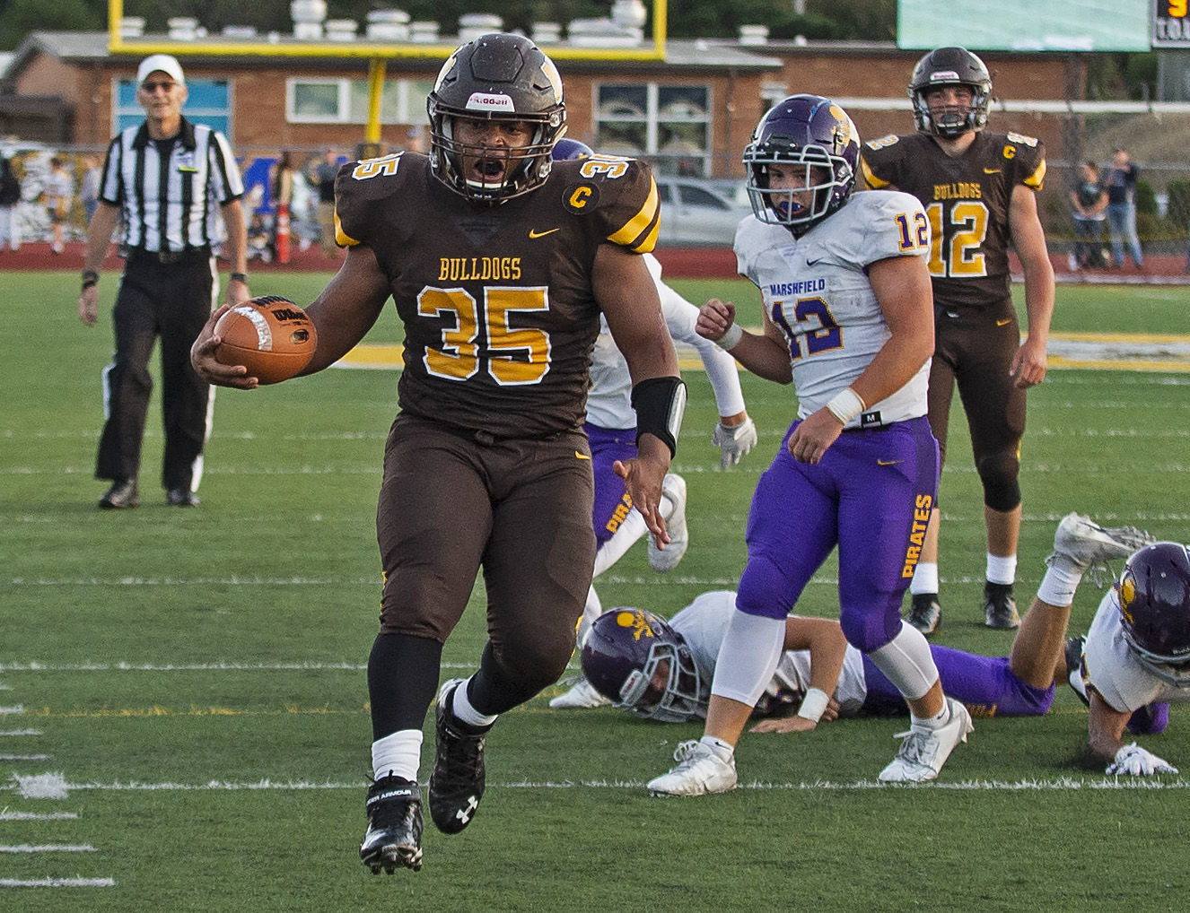 North Bend Football Vs. Marshfield